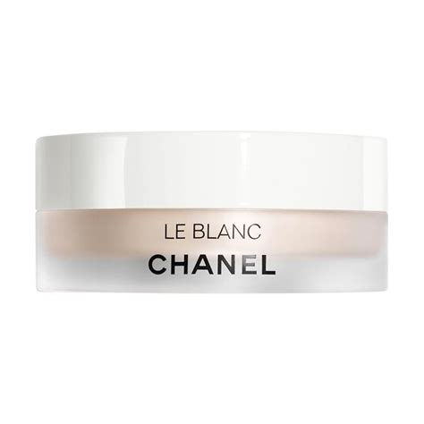 chanel le blanc uv protection whitening loose powder|chanel le blanc.